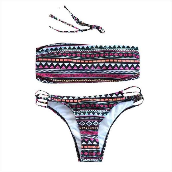 40 bandeau swimwear high waist bikini set women floral print bikini swimming swimsuits beach suit, White;black
40 bandeau swimwear high waist bikini set women floral print bikini swimming swimsuits beach suit, White;black