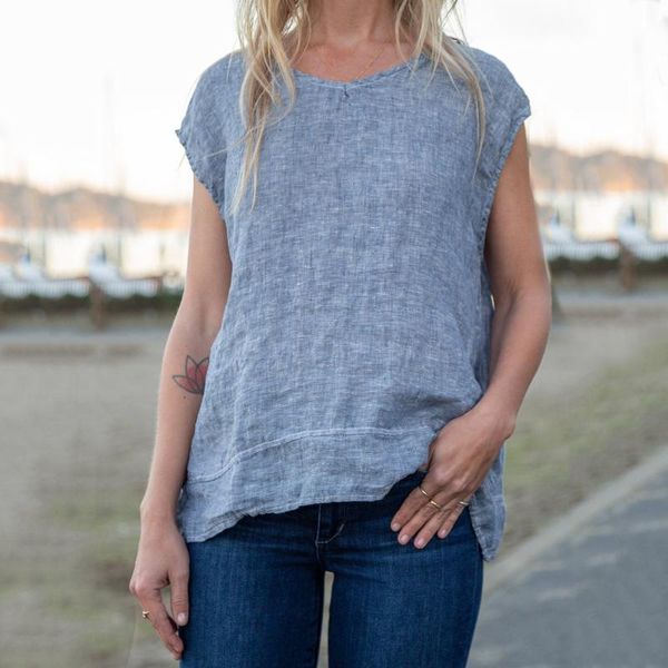 women's blouses & shirts cotton linen summer blouse for women short sleeve solid color o-neck beach female camisas de mujer haut femme, White
women's blouses & shirts cotton linen summer blouse for women short sleeve solid color o-neck beach female camisas de mujer haut femme, White