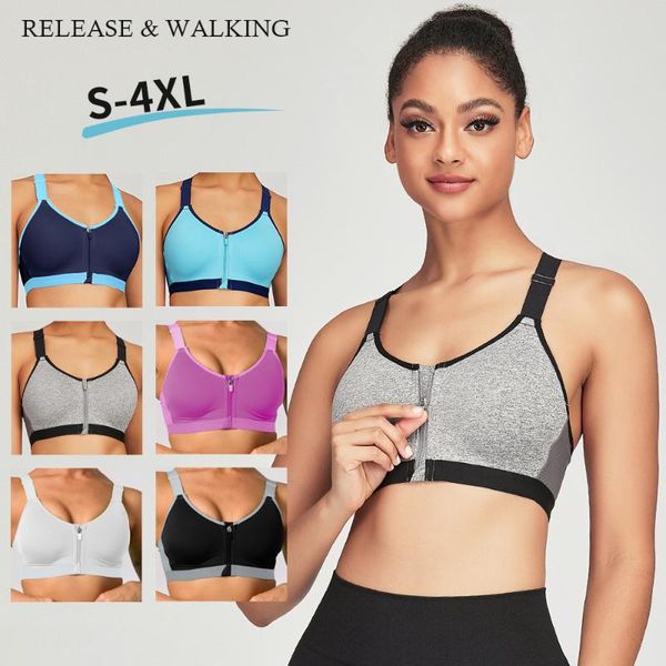 yoga outfit r&w women sports adjustable bras high support front zipper aerobic exercise hiit bra vest cross back sleeveless
yoga outfit r&w women sports adjustable bras high support front zipper aerobic exercise hiit bra vest cross back sleeveless