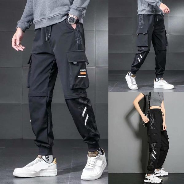 men's pants 2021 overalls loose trousers couple pencil cool streetwear casual plus size all-match, Black
men's pants 2021 overalls loose trousers couple pencil cool streetwear casual plus size all-match, Black