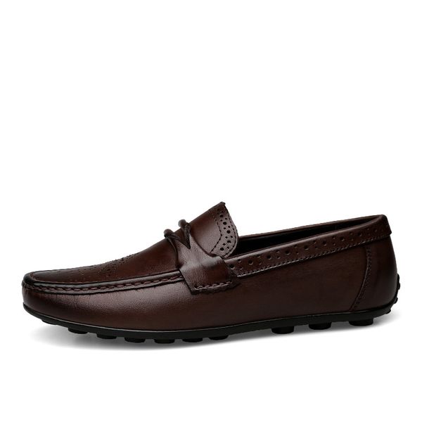 men loafers shoes genuine leather casual sneakers male fashion carved boat footwear soft dress party shoes men chaussure homme, Black
men loafers shoes genuine leather casual sneakers male fashion carved boat footwear soft dress party shoes men chaussure homme, Black