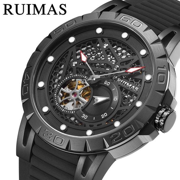 wristwatches ruimas brand business casual men's watches hollow luminous waterproof automatic mechanical watch silicone, Slivery;brown
wristwatches ruimas brand business casual men's watches hollow luminous waterproof automatic mechanical watch silicone, Slivery;brown