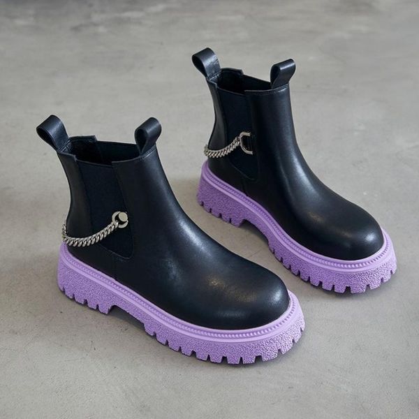 boots womens round toe metal chain ankle platform chunky heel shoes punk riding colorful soles 2022, Black
boots womens round toe metal chain ankle platform chunky heel shoes punk riding colorful soles 2022, Black