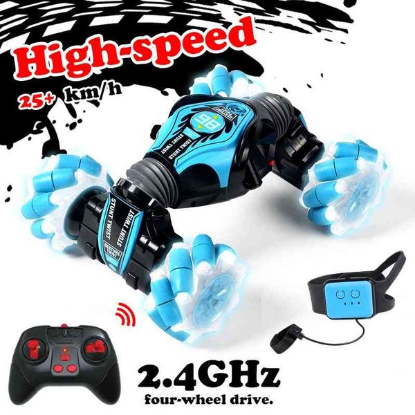 watch remote control drift off road rc stunt deformation gesture sensing twist vehicle climbing