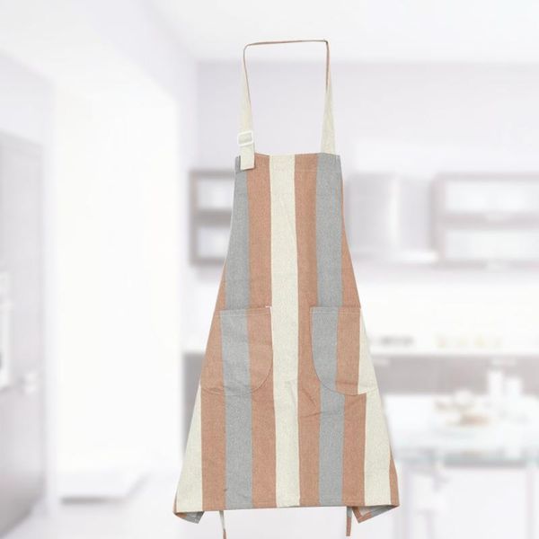 aprons cotton household kitchen sleeveless half pocket cooking baking apron for man woman (stripe)
aprons cotton household kitchen sleeveless half pocket cooking baking apron for man woman (stripe)