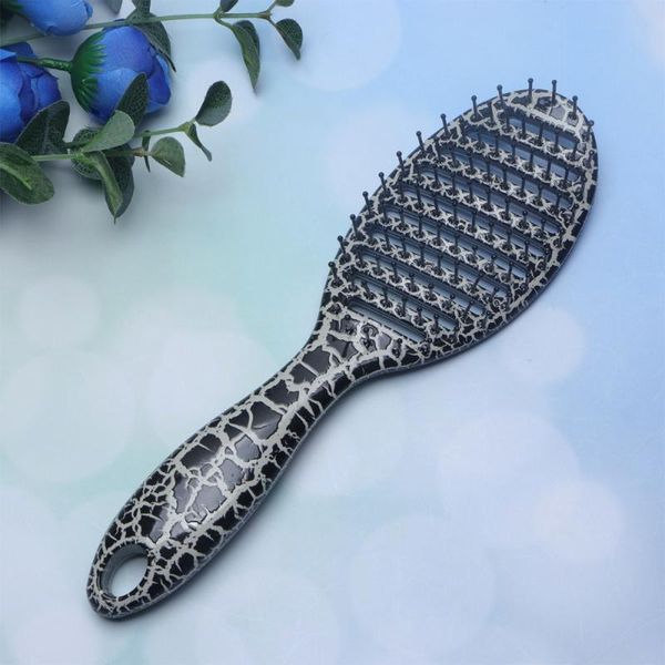 hair brushes 1pc anti-static comb cracks design combs scalp curly wide tooth black, Silver
hair brushes 1pc anti-static comb cracks design combs scalp curly wide tooth black, Silver