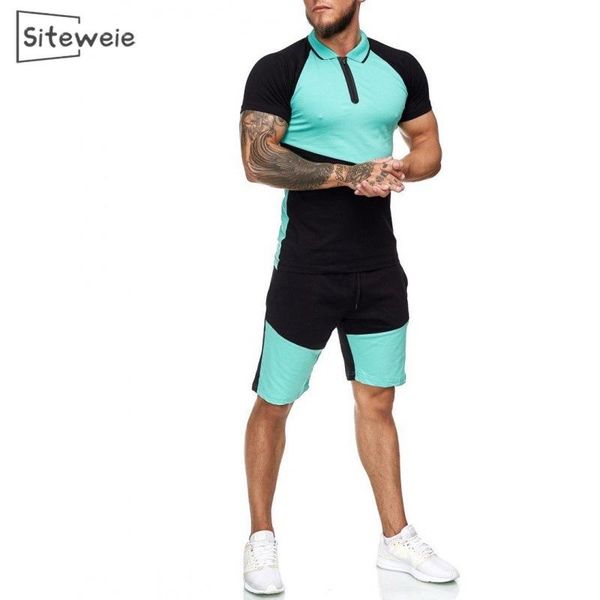 men's tracksuits siteweie summer mens casual wear 2pcs fashion sports set running short sleeve tees shorts breathable 2021 g726, Gray
men's tracksuits siteweie summer mens casual wear 2pcs fashion sports set running short sleeve tees shorts breathable 2021 g726, Gray