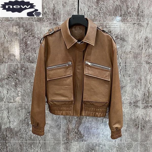 women's leather & faux fashion women motorcycle genuine bomber jacket pockets short natural sheepskin coat designer slim fit biker jack, Black
women's leather & faux fashion women motorcycle genuine bomber jacket pockets short natural sheepskin coat designer slim fit biker jack, Black