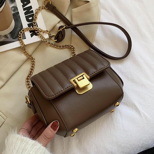 cross body handbags women's fashion small pu leather shoulder bag designer famous solid color chain crossbody purses bolsa
cross body handbags women's fashion small pu leather shoulder bag designer famous solid color chain crossbody purses bolsa