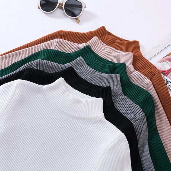 women's sweaters thin cashmere sweater high collar women winter knitted for warm short, White;black
women's sweaters thin cashmere sweater high collar women winter knitted for warm short, White;black