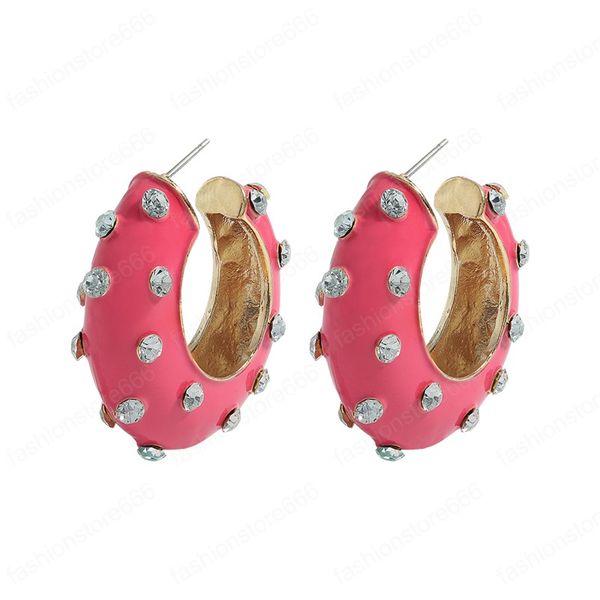 pink rhinestone hoop earrings for women 2021 new za trendy colorful geometric c-shaped earrings wedding jewelry, Golden;silver
pink rhinestone hoop earrings for women 2021 new za trendy colorful geometric c-shaped earrings wedding jewelry, Golden;silver