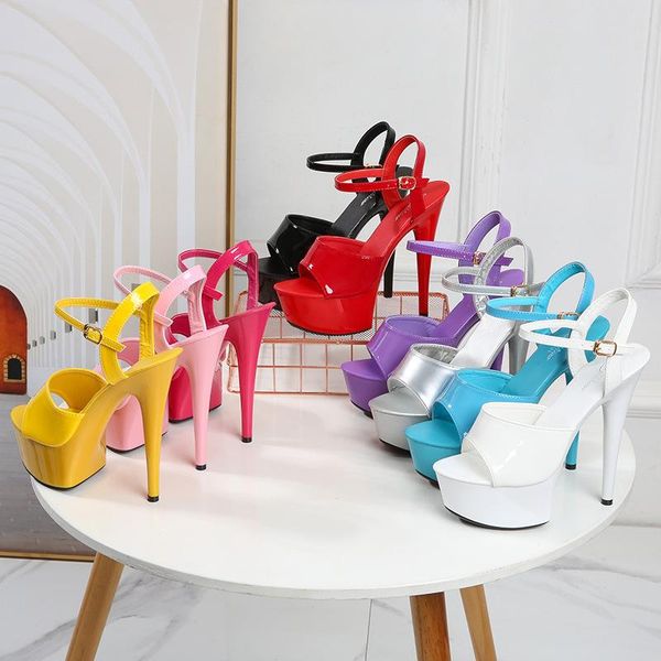 2021 high heels stiletto black waterproof platform 15cm hate high super heel sandals female summer
2021 high heels stiletto black waterproof platform 15cm hate high super heel sandals female summer