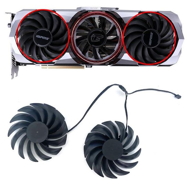 fans & coolings cooling fan 90mm for colorful igame geforce rtx 3090 advanced 3060 ti 3080 kudan 3070
fans & coolings cooling fan 90mm for colorful igame geforce rtx 3090 advanced 3060 ti 3080 kudan 3070