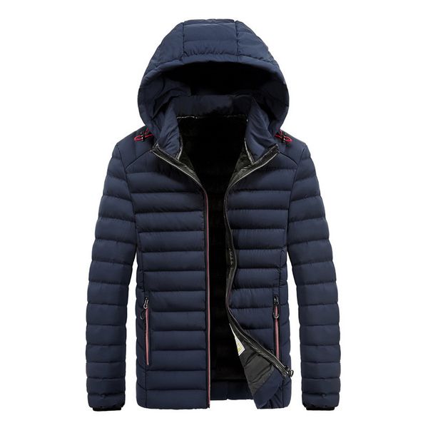 2019 winter new hooded jas quality brand men effects color male outdoor casual wild parka jassensalable, Black
2019 winter new hooded jas quality brand men effects color male outdoor casual wild parka jassensalable, Black