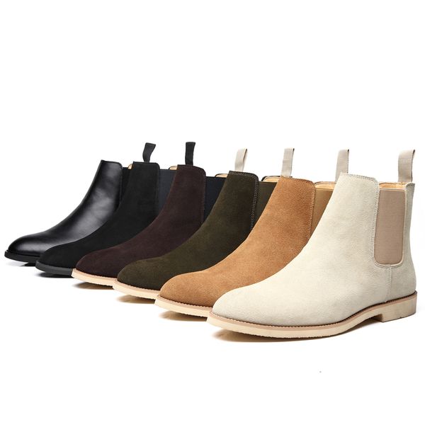 classic cow suede leather men chelsea boots casual men shoes green beige plus size winter boots men dropship, Black
classic cow suede leather men chelsea boots casual men shoes green beige plus size winter boots men dropship, Black