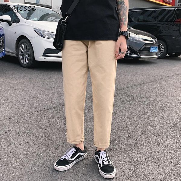 men's pants casual men simple basic elastic waist solid comfort trendy students males trousers plus size s-5xl all-match -arrival, Black
men's pants casual men simple basic elastic waist solid comfort trendy students males trousers plus size s-5xl all-match -arrival, Black