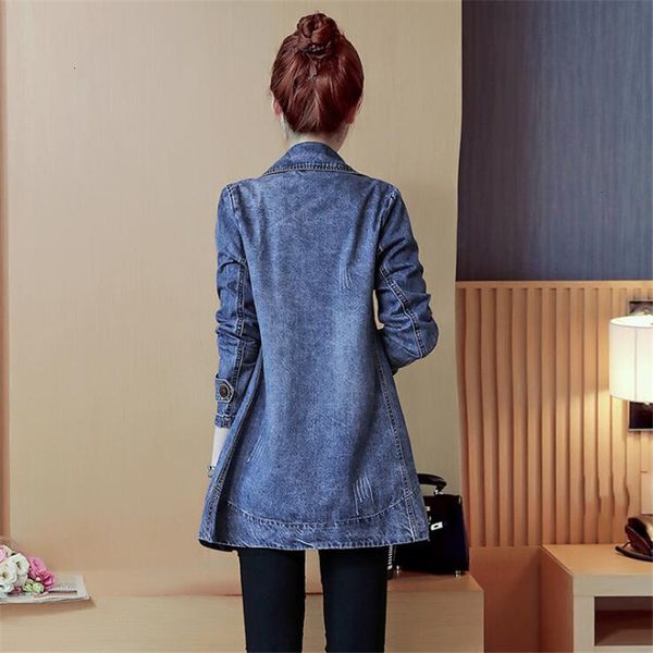 women's jackets autumn denim jacket women plus size long sleeve lapel jeans coat double-breasted loose casual windbreaker na5j, Black;brown
women's jackets autumn denim jacket women plus size long sleeve lapel jeans coat double-breasted loose casual windbreaker na5j, Black;brown