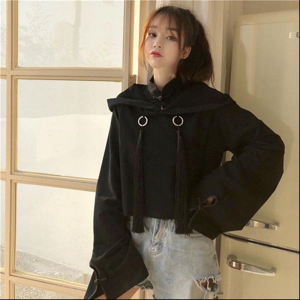 womens hoodies crop hoodies sweatshirts tassel hooded woman crop hoodie chinese letters print japan style girls ls180, Black
womens hoodies crop hoodies sweatshirts tassel hooded woman crop hoodie chinese letters print japan style girls ls180, Black