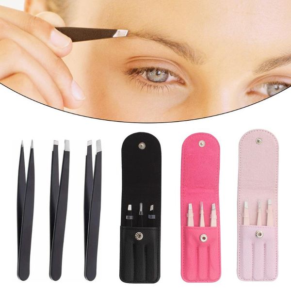 eyebrow tools & stencils 3pcs/set tweezers stainless steel point tip/slant tip/flat tip hair removal makeup eye brow clips with case
eyebrow tools & stencils 3pcs/set tweezers stainless steel point tip/slant tip/flat tip hair removal makeup eye brow clips with case