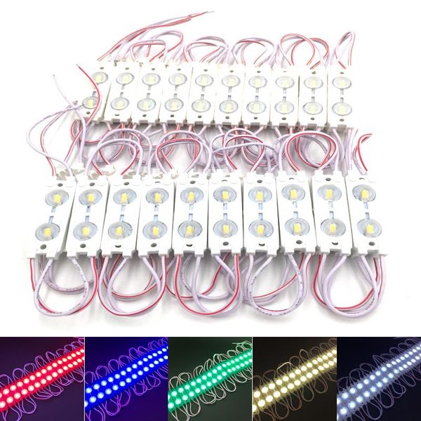 100pcs dc 12v 5630 smd 2 led module waterproof ip65 decorative lighting light modules white/warm white/red/blue/green/yellow
100pcs dc 12v 5630 smd 2 led module waterproof ip65 decorative lighting light modules white/warm white/red/blue/green/yellow