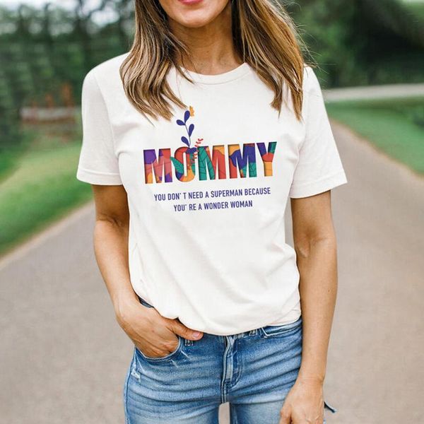 women's t-shirt 2021 women casual mama letter print fashion mother's day summer lady girl womens clothing shirt tees female t, White
women's t-shirt 2021 women casual mama letter print fashion mother's day summer lady girl womens clothing shirt tees female t, White