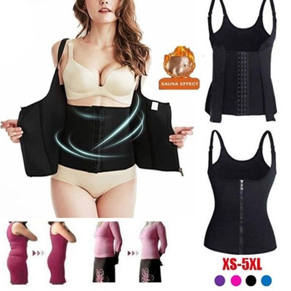 women's shapers s-3xl plus size neoprene vest body shaper with zip and hooks in black for women waist cincher belly drop, Black;white
women's shapers s-3xl plus size neoprene vest body shaper with zip and hooks in black for women waist cincher belly drop, Black;white