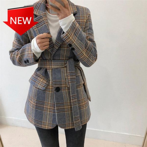 loose plus slim geometric fashion office lady casual plaid blazers 2021 winter elegance all match streetwear feminine, White;black
loose plus slim geometric fashion office lady casual plaid blazers 2021 winter elegance all match streetwear feminine, White;black