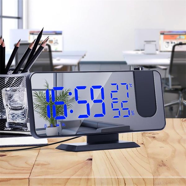 other clocks & accessories led mirror screen projection alarm clock forecast radio thermo-hygrometer digital modern office bedroom deskd
other clocks & accessories led mirror screen projection alarm clock forecast radio thermo-hygrometer digital modern office bedroom deskd