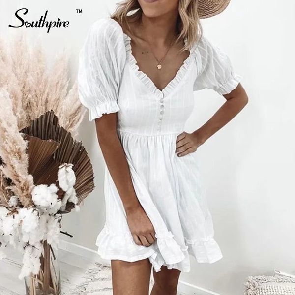 casual dresses southpire women's v-neck white summer dress elegant mini party butterfly short sleeve ladies clothing 2021, Black;gray
casual dresses southpire women's v-neck white summer dress elegant mini party butterfly short sleeve ladies clothing 2021, Black;gray