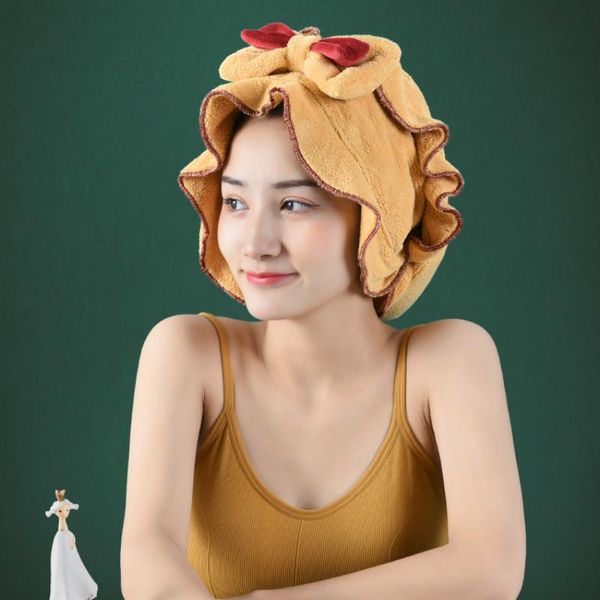 cute microfiber absorbent drying towel hair cap hair wrap towels bathroom luxury head toalla pelo bathroom accessories bj50mj
cute microfiber absorbent drying towel hair cap hair wrap towels bathroom luxury head toalla pelo bathroom accessories bj50mj