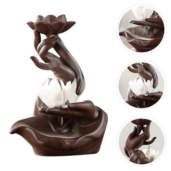 fragrance lamps 1pc creative indoor ceramic ornament backflow incense burner aroma stove
fragrance lamps 1pc creative indoor ceramic ornament backflow incense burner aroma stove
