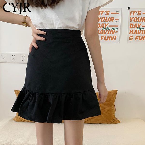 women's skirts solid a-line summer small frilly sheath new ulzzang chic ruched all-match high waist selling beautiful elegant girls q5i, Black
women's skirts solid a-line summer small frilly sheath new ulzzang chic ruched all-match high waist selling beautiful elegant girls q5i, Black