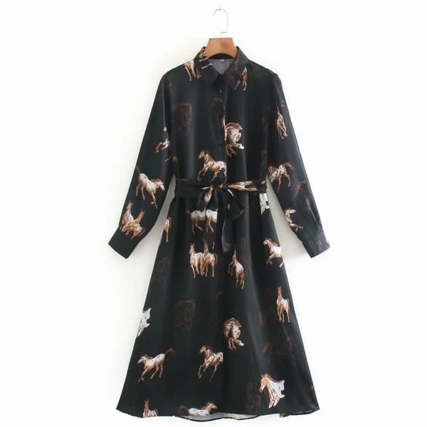 autumn women horse print sashes turndown collar shirt dress female long sleeve clothes casual lady slim vestido d6793 210302, Black;gray
autumn women horse print sashes turndown collar shirt dress female long sleeve clothes casual lady slim vestido d6793 210302, Black;gray