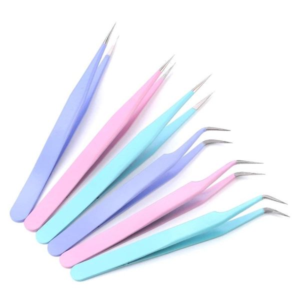 eyebrow tools & stencils 2pcs colored eyelash extension tweezers set stainless steel straight curved eyelashes beauty makeup kit nail
eyebrow tools & stencils 2pcs colored eyelash extension tweezers set stainless steel straight curved eyelashes beauty makeup kit nail