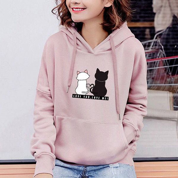 streetwear female fall long sleeve hoodies harajuku hoodie cat sweat pants mujer sfug, Black
streetwear female fall long sleeve hoodies harajuku hoodie cat sweat pants mujer sfug, Black