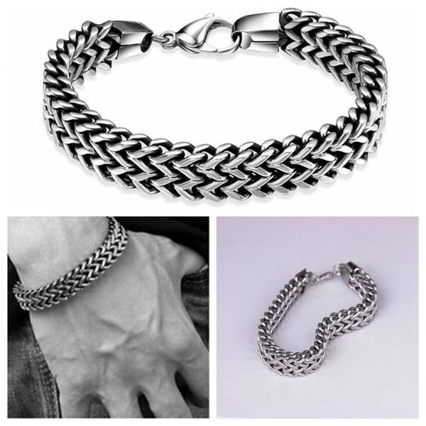 charm bracelets vintage men stainless steel bracelet bangle simple design snake chain jewelry gift, Golden;silver
charm bracelets vintage men stainless steel bracelet bangle simple design snake chain jewelry gift, Golden;silver