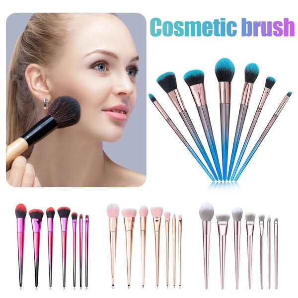 makeup brushes 7pcs eyeshadow soft natural animal hair wood handle eye shadow blending brush set with bag cosmetic tool
makeup brushes 7pcs eyeshadow soft natural animal hair wood handle eye shadow blending brush set with bag cosmetic tool