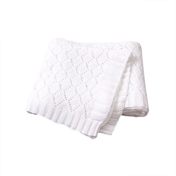 knitted hollow soft baby blankets newborn bebes swaddle wrap infant kid stroller u50f
knitted hollow soft baby blankets newborn bebes swaddle wrap infant kid stroller u50f