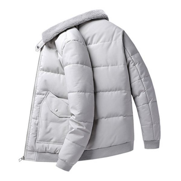 man fur collar down coats fashion trend windproof wool turndown neck puffer jacket designer winter wholesale warm bread casual puff jackets, Black
man fur collar down coats fashion trend windproof wool turndown neck puffer jacket designer winter wholesale warm bread casual puff jackets, Black