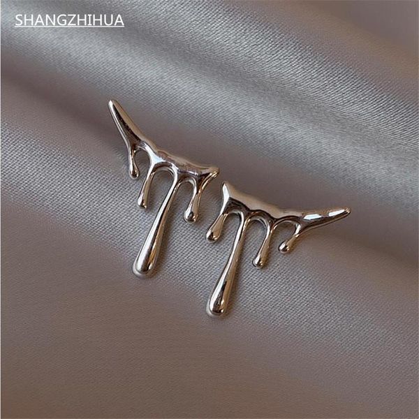 stud classic drop shaped retro simple earrings for women trend light luxury unusual party jewelry gift accessories, Golden;silver
stud classic drop shaped retro simple earrings for women trend light luxury unusual party jewelry gift accessories, Golden;silver