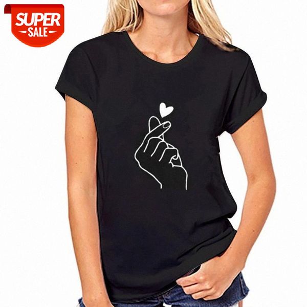 summer women's t-shirt casual o neck short sleeve finger hearted printed t shirt wdc4739 #xm3h, White
summer women's t-shirt casual o neck short sleeve finger hearted printed t shirt wdc4739 #xm3h, White