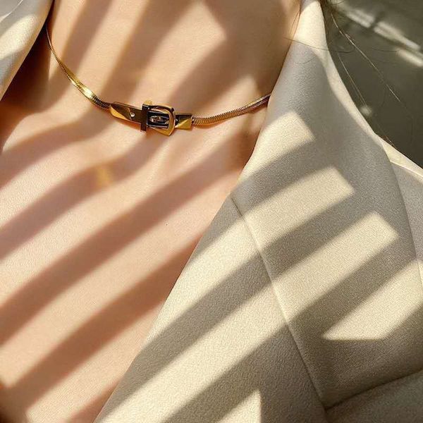 hbp niche design feeling net red belt necklace temperament fashion clavicle atmosphere snake bone neck chain female, Silver
hbp niche design feeling net red belt necklace temperament fashion clavicle atmosphere snake bone neck chain female, Silver