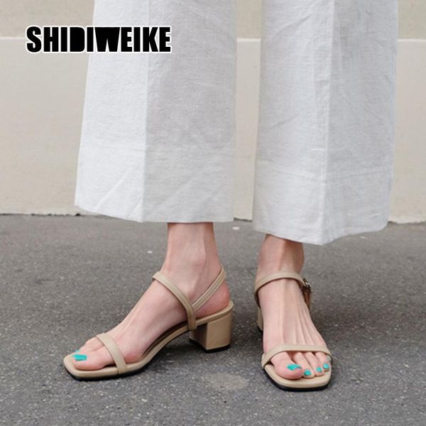 sandals fashion sweet women square toe buckle high heels elegant woman leather party office shoes va999, Black
sandals fashion sweet women square toe buckle high heels elegant woman leather party office shoes va999, Black