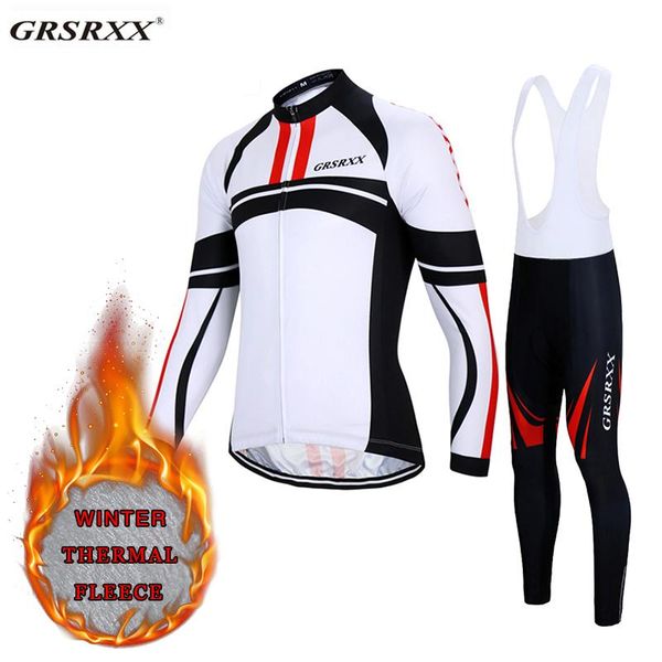 racing sets grsrxx winter cycling set full length thermal fleece bicycle jersey males breathable pro mountain road bike team suit, Black;blue
racing sets grsrxx winter cycling set full length thermal fleece bicycle jersey males breathable pro mountain road bike team suit, Black;blue