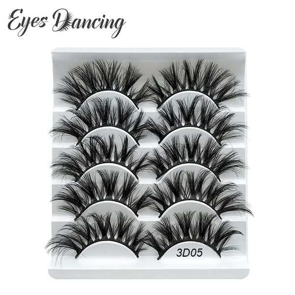 false eyelashes eyes dancing 5pairs 3d faux mink lashes natural cross eyelash long wispy fuffy lash makeup extension
false eyelashes eyes dancing 5pairs 3d faux mink lashes natural cross eyelash long wispy fuffy lash makeup extension