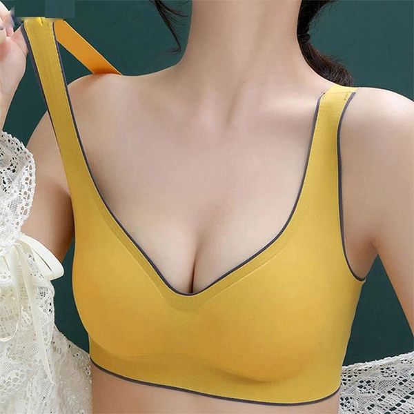 bras plus size latex push up seamless for women vest crop bh underwear traceless comfortable -proof pad sport bra, Red;black
bras plus size latex push up seamless for women vest crop bh underwear traceless comfortable -proof pad sport bra, Red;black