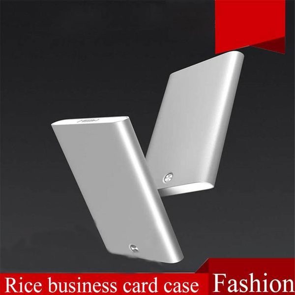 bycobecy new business card case metal stainless steel business card holder creative office aluminum men's purse card cli qylgin
bycobecy new business card case metal stainless steel business card holder creative office aluminum men's purse card cli qylgin