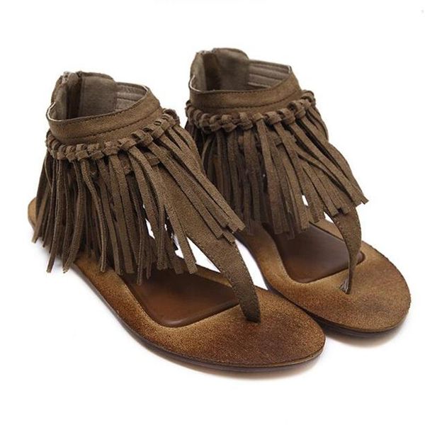 tassels casual women summer shoes clip-on ladies bohemian sandals women flip-flops back zip retro beach shoes ladies flat sandal, Black
tassels casual women summer shoes clip-on ladies bohemian sandals women flip-flops back zip retro beach shoes ladies flat sandal, Black