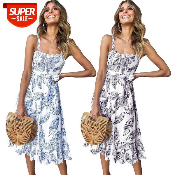 leaf printed ruffle sling dress women backless tunic midi summer dress 2020 elegant bohemian pleated sundress vintage vestidos #sl4n, White;black
leaf printed ruffle sling dress women backless tunic midi summer dress 2020 elegant bohemian pleated sundress vintage vestidos #sl4n, White;black