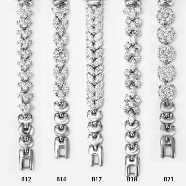 watch bands miqiao chain strap women diamond zircon plum blossom olive prismatic wheat ear shape rose gold platinum color, Black;brown
watch bands miqiao chain strap women diamond zircon plum blossom olive prismatic wheat ear shape rose gold platinum color, Black;brown
